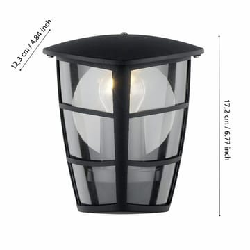 Utvändig vägglampa Aloria - 18 cm - Belysning - Utelampor & utomhusbelysning - Fasadbelysning & vägglyktor