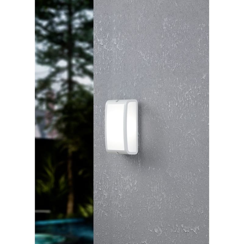 Utvändig vägglampa Camarda - Vit - Belysning - Utelampor & utomhusbelysning - Fasadbelysning & vägglyktor