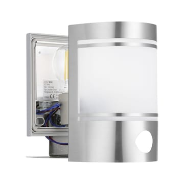 Utvändig vägglampa Cerno med sensor - Rostfritt Stål - Belysning - Utelampor & utomhusbelysning - Taklampa utomhus