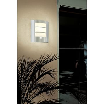 Utvändig vägglampa City med sensor - Rostfritt Stål - Belysning - Utelampor & utomhusbelysning - Fasadbelysning & vägglyktor