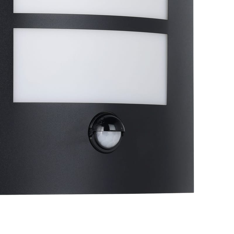 Utvändig vägglampa City med sensor - Svart - Belysning - Utelampor & utomhusbelysning - Fasadbelysning & vägglyktor