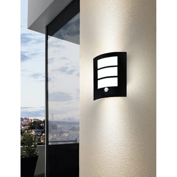 Utvändig vägglampa City med sensor - Svart - Belysning - Utelampor & utomhusbelysning - Fasadbelysning & vägglyktor