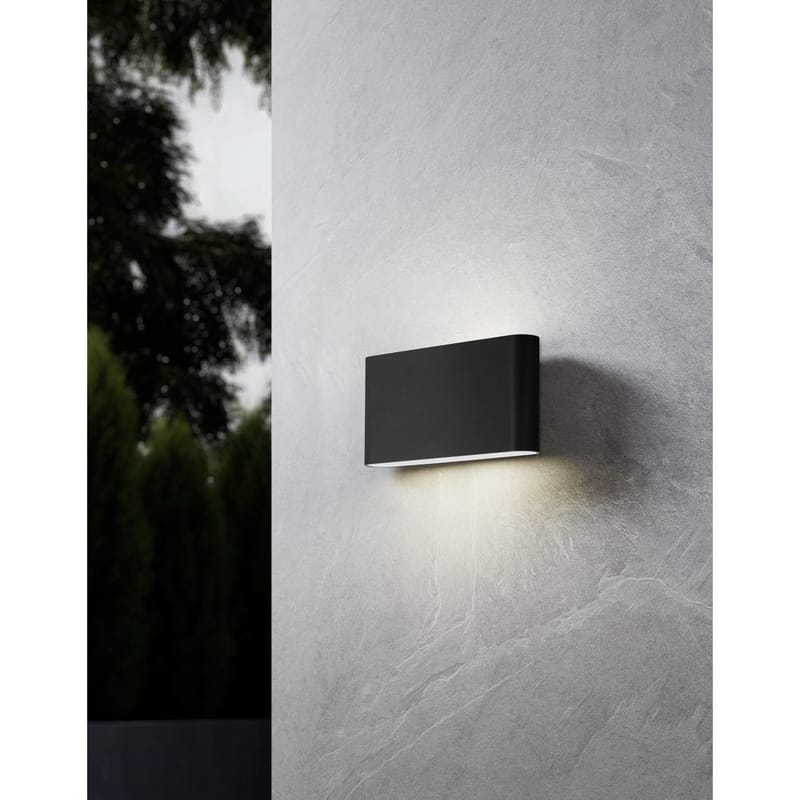 Utvändig vägglampa Grutti - Antracit - Belysning - Utelampor & utomhusbelysning - Fasadbelysning & vägglyktor