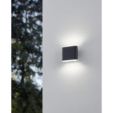 Utvändig vägglampa Grutti - Antracit - Belysning - Utelampor & utomhusbelysning - Fasadbelysning & vägglyktor
