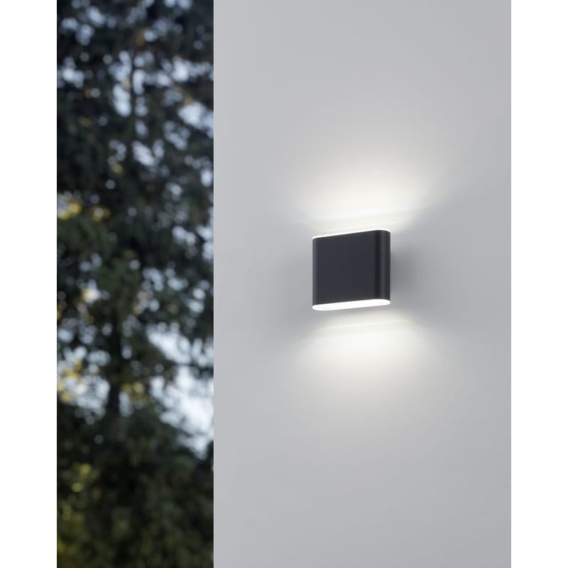 Utvändig vägglampa Grutti - Antracit - Belysning - Utelampor & utomhusbelysning - Fasadbelysning & vägglyktor