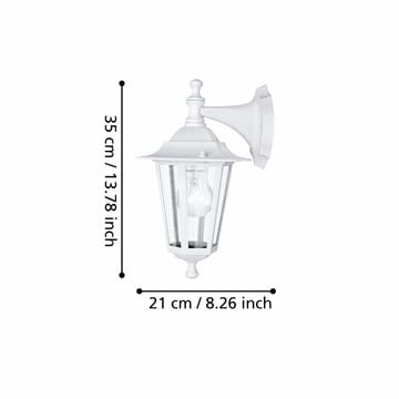 Utvändig vägglampa Laterna - 35 cm - Belysning - Utelampor & utomhusbelysning - Fasadbelysning & vägglyktor