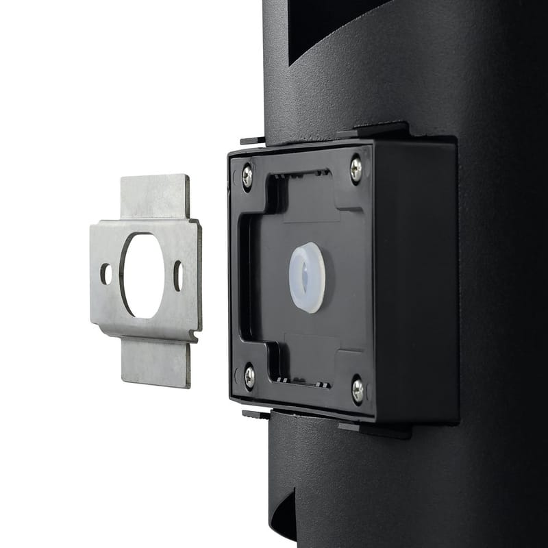 Utvändig vägglampa Montarello - Svart - Belysning - Utelampor & utomhusbelysning - Fasadbelysning & vägglyktor