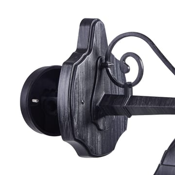 Utvändig vägglampa Navedo Nedåtriktad - Svart/Silverpatina - Belysning - Utelampor & utomhusbelysning - Bordslampa utomhus