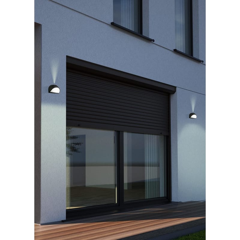 Utvändig vägglampa Onja - Svart - Belysning - Utelampor & utomhusbelysning - Taklampa utomhus