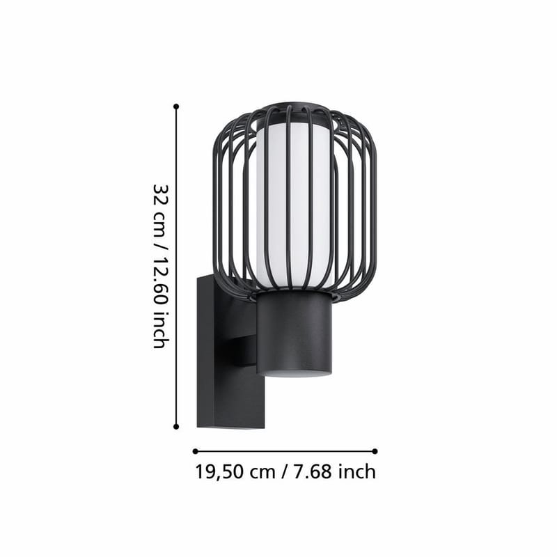 Utvändig vägglampa Ravello - 16,5 cm - Belysning - Utelampor & utomhusbelysning - Fasadbelysning & vägglyktor