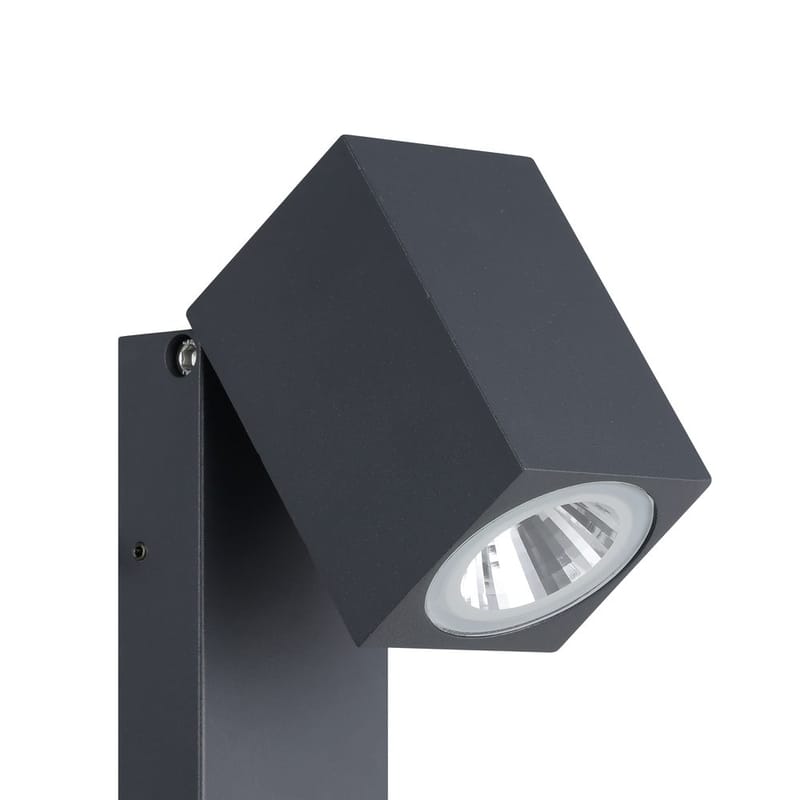 Utvändig vägglampa Sakeda med sensor - Antracit - Belysning - Utelampor & utomhusbelysning - Fasadbelysning & vägglyktor
