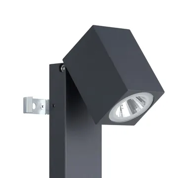 Utvändig vägglampa Sakeda med sensor - Antracit - Belysning - Utelampor & utomhusbelysning - Fasadbelysning & vägglyktor