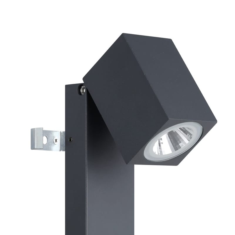 Utvändig vägglampa Sakeda med sensor - Antracit - Belysning - Utelampor & utomhusbelysning - Fasadbelysning & vägglyktor