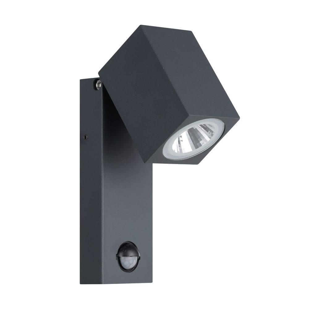 Utvändig vägglampa Sakeda med sensor - 7 cm