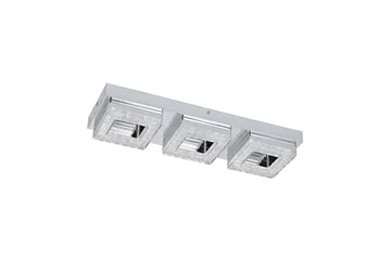Vägg-/Taklampa Eglo Fradelo med 3 Lampor - Silver - Belysning - Utelampor & utomhusbelysning - Taklampa utomhus