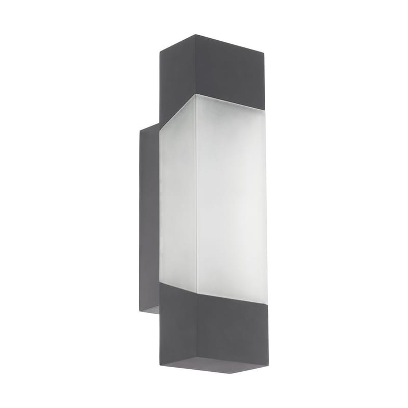 Vägglampa Gorzano, Antracit