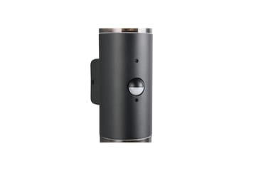 Vägglampa Hoosic - 2 lampor, Mattsvart, Med rörelsesensor - Belysning - Utelampor & utomhusbelysning - Fasadbelysning & vägglyktor