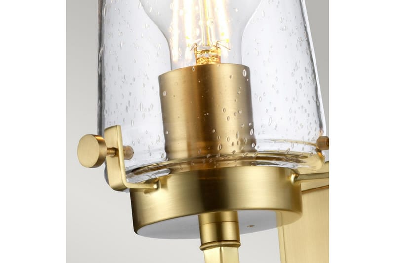 Vägglampa Kichler Alton Borstad mässing - Borstad mässing - Belysning - Utelampor & utomhusbelysning - Fasadbelysning & vägglyktor