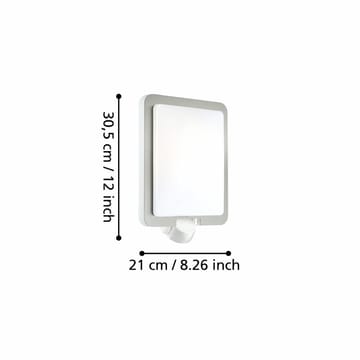 Vägglampa Mussotto - 30,5 cm - Belysning - Utelampor & utomhusbelysning - Fasadbelysning & vägglyktor