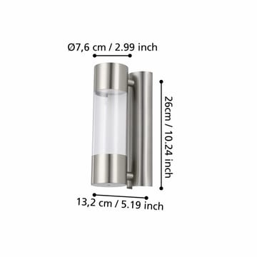 Vägglampa Robledo - 7,5 cm - Belysning - Utelampor & utomhusbelysning - Fasadbelysning & vägglyktor