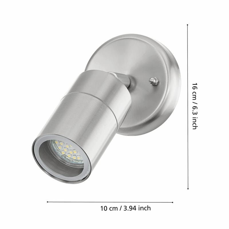 Vägglampa Stockholm - 10 cm - Belysning - Utelampor & utomhusbelysning - Taklampa utomhus