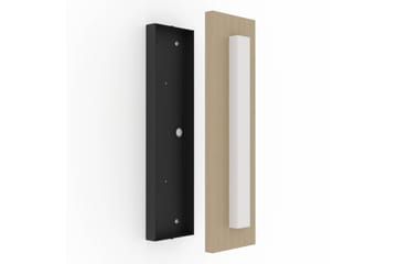 Vägglampa Utebelysning Eglo Bitetto - Vit/Brun - Belysning - Utelampor & utomhusbelysning - Taklampa utomhus