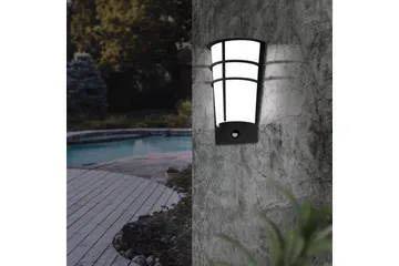 Vägglampa Utebelysning Eglo Breganzo 1 - Antracit/Vit - Belysning - Utelampor & utomhusbelysning - Fasadbelysning & vägglyktor