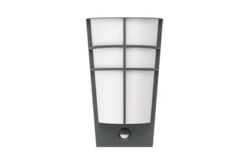 Vägglampa Utebelysning Eglo Breganzo 1 - Antracit/Vit - Belysning - Utelampor & utomhusbelysning - Fasadbelysning & vägglyktor