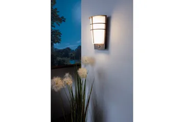 Vägglampa Utebelysning Eglo Breganzo 1 - Antracit/Vit - Belysning - Utelampor & utomhusbelysning - Fasadbelysning & vägglyktor