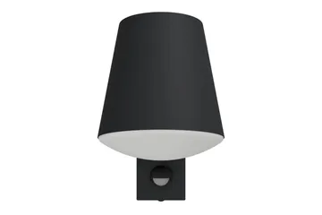 Vägglampa Utebelysning Eglo Caldiero med Sensor - Antracit/Vit - Belysning - Utelampor & utomhusbelysning - Fasadbelysning & vägglyktor