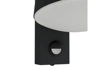Vägglampa Utebelysning Eglo Caldiero med Sensor - Antracit/Vit - Belysning - Utelampor & utomhusbelysning - Fasadbelysning & vägglyktor