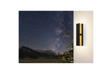 Vägglampa Utebelysning Eglo Costorio - Svart/Brun - Belysning - Utelampor & utomhusbelysning - Fasadbelysning & vägglyktor