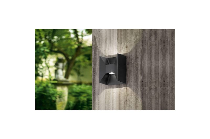 Vägglampa Utebelysning Eglo Morino Antracit - Antracit - Belysning - Utelampor & utomhusbelysning - Fasadbelysning & vägglyktor