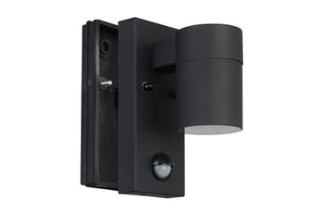 Vägglampa Utebelysning Eglo Riga 5 med Sensor Svart Klar - Svart - Belysning - Utelampor & utomhusbelysning - Fasadbelysning & vägglyktor