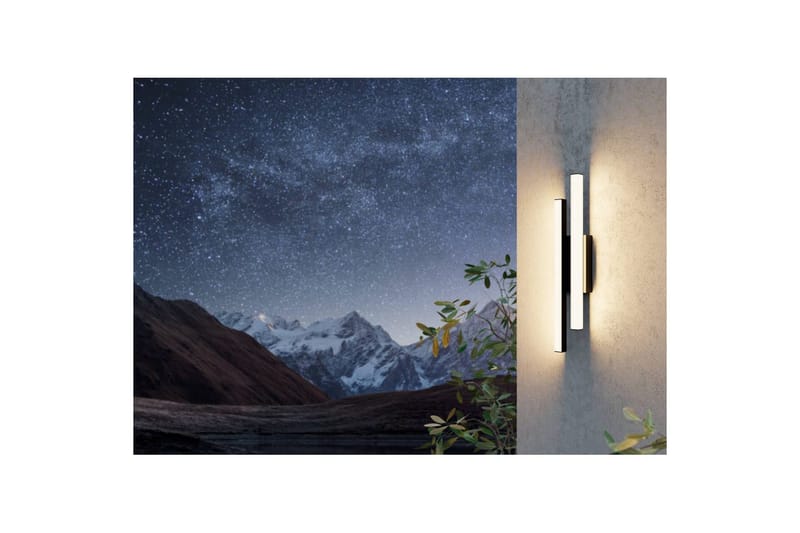 Vägglampa Utebelysning Eglo Serricella - Svart - Belysning - Utelampor & utomhusbelysning - Fasadbelysning & vägglyktor