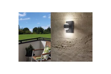 Vägglampa Utebelysning Eglo Sesimba 1 - Svart - Belysning - Utelampor & utomhusbelysning - Fasadbelysning & vägglyktor