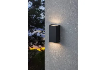 Vägglampa Utebelysning Eglo Spongano 200 mm - Svart - Belysning - Utelampor & utomhusbelysning - Taklampa utomhus