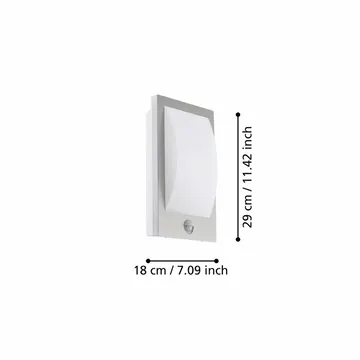 Vägglampa Verres - 18 cm - Belysning - Utelampor & utomhusbelysning - Fasadbelysning & vägglyktor