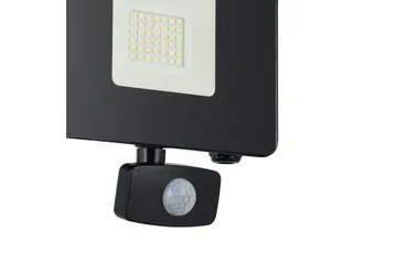 Väggstrålkastare Utebelysning Eglo Faedo 3 med Sensor 30W, Svart - Svart - Belysning - Utelampor & utomhusbelysning - Fasadbelysning & vägglyktor