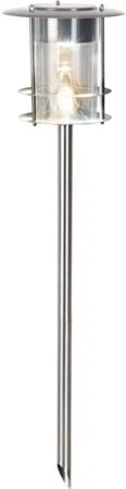 Valencia Solcellspollare 64.5 cm - silver - Belysning - Utelampor & utomhusbelysning - Pollare