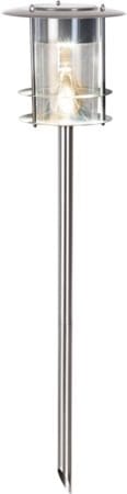Valencia Solcellspollare 64.5 cm - silver - Belysning - Utelampor & utomhusbelysning - Pollare