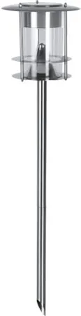 Valencia Solcellspollare 64.5 cm - silver - Belysning - Utelampor & utomhusbelysning - Pollare