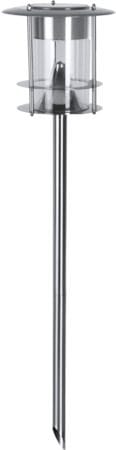 Valencia Solcellspollare 64.5 cm - silver - Belysning - Utelampor & utomhusbelysning - Pollare