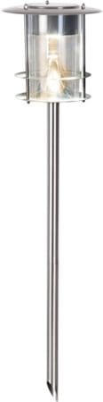 Valencia Solcellspollare 64.5 cm - silver - Belysning - Utelampor & utomhusbelysning - Pollare