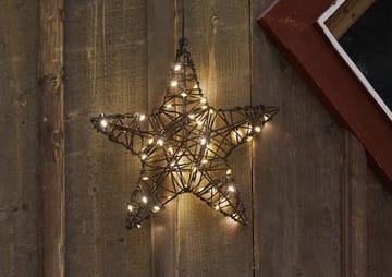 Vicke Star Utomhusdekoration belysning 30 cm - brun - Belysning - Utelampor & utomhusbelysning - Bordslampa utomhus
