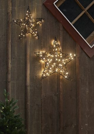 Vicke Star Utomhusdekoration belysning 30 cm - brun - Belysning - Utelampor & utomhusbelysning - Bordslampa utomhus