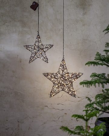 Vicke Star Utomhusdekoration belysning 30 cm - brun - Belysning - Utelampor & utomhusbelysning - Bordslampa utomhus
