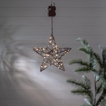 Vicke Star Utomhusdekoration belysning 30 cm - brun - Belysning - Utelampor & utomhusbelysning - Bordslampa utomhus