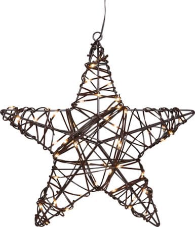 Vicke Star Utomhusdekoration belysning 30 cm - brun - Belysning - Utelampor & utomhusbelysning - Bordslampa utomhus