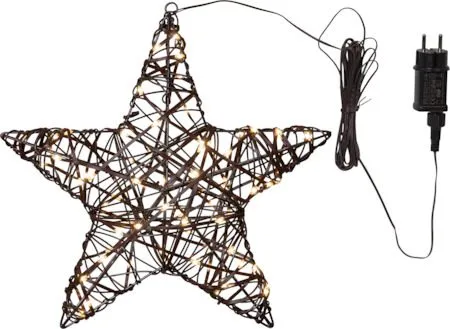 Vicke Star Utomhusdekoration belysning 40 cm, brun